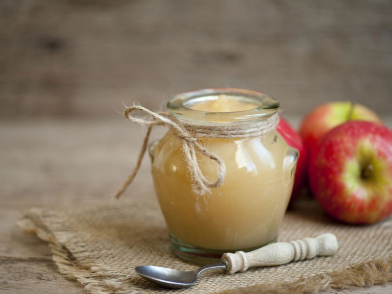 petit déjeuner healthy compote de pomme